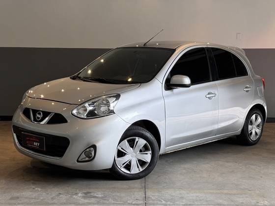 NISSAN MARCH 1.0 SV 16V FLEX 4P MANUAL NISSAN MARCH 1.0 SV 16V FLEX 4P MANUAL
